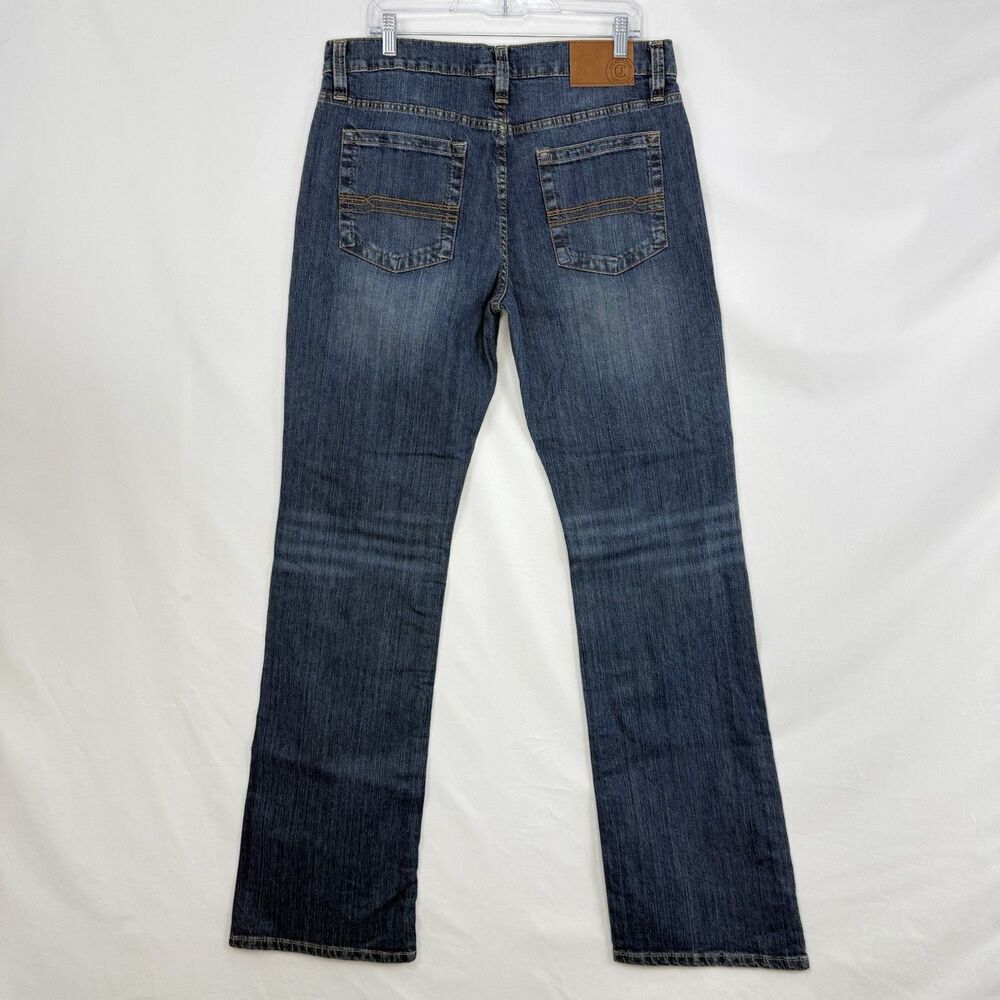 Cody James Men's Wolfstooth Wash Duke Relaxed Bootcut Stretch Denim Jeans 33x36 - Picture 6 of 16